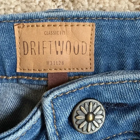DRIFTWOOD Jackie Jeans with Floral Embroidery - Picture 2 of 6